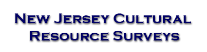 New Jersey Cultural Resource Surveys